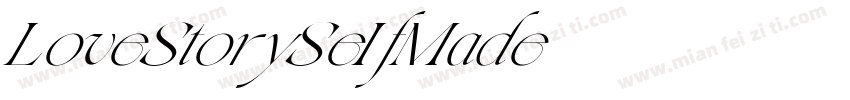 LoveStorySeIfMade字体转换