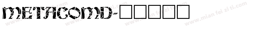 METACOMD字体转换