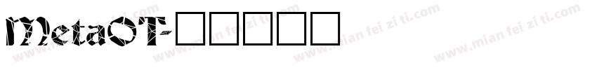 MetaOT字体转换