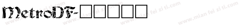 MetroDF字体转换