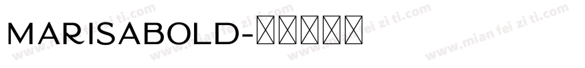 MarisaBold字体转换