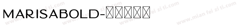 MarisaBold字体转换