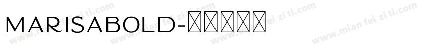 MarisaBold字体转换