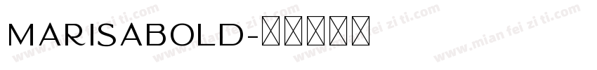 MarisaBold字体转换