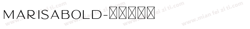 MarisaBold字体转换