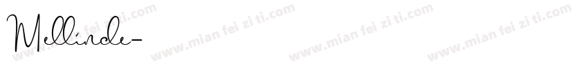 Mellinde字体转换