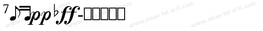 METOLD字体转换