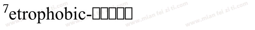 Metrophobic字体转换