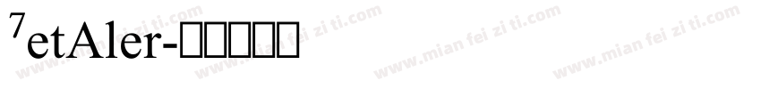 Metzler字体转换