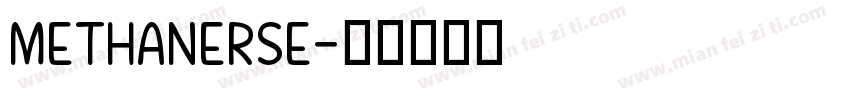 METHANERSE字体转换