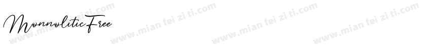 MonnoliticFree字体转换