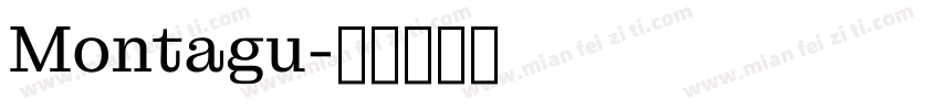 Montagu字体转换