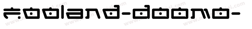 Fooland-DOOm0字体转换