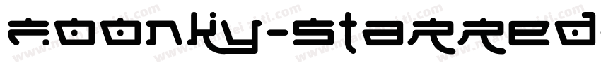 Foonky-Starred字体转换