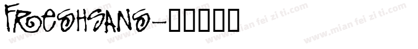 FreshSans字体转换