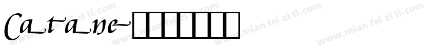 Cataneo字体转换