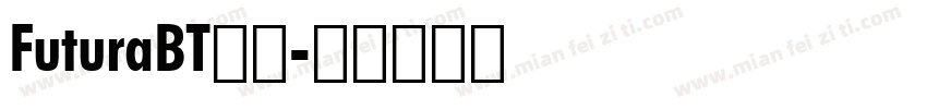FuturaBT字体字体转换