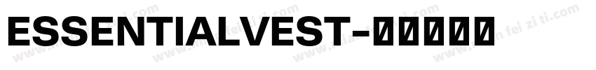 ESSENTIALVEST字体转换