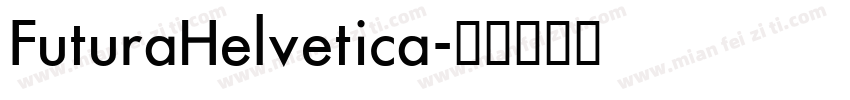 FuturaHelvetica字体转换