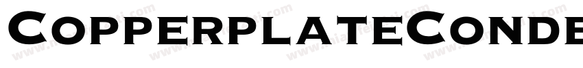 CopperplateCondensedBQ-Heavy字体转换