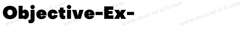 Objective-Ex字体转换