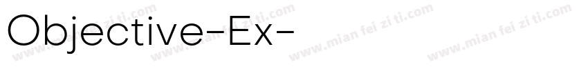 Objective-Ex字体转换