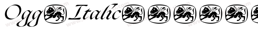 Ogg-Italic字体转换