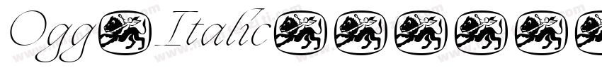 Ogg-Italic字体转换
