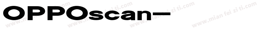 OPPOscan字体转换