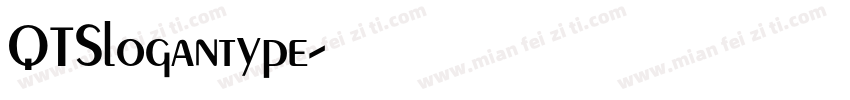 QTSlogantype字体转换