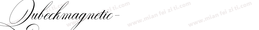 Qubeckmagnetic字体转换