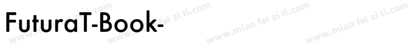 FuturaT-Book字体转换