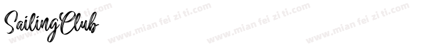 SailingClub字体转换