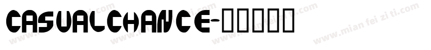 CasualChance字体转换