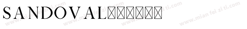 sandoval字体转换