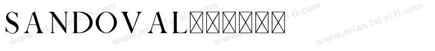 sandoval字体转换