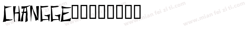 Changge-5字体转换