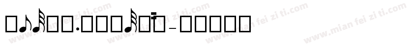 Metropolitano字体转换