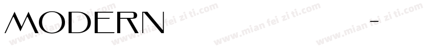 MODERN_hand_fraktur字体转换