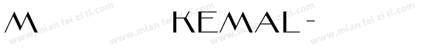 ModifiedbyKEMAL字体转换