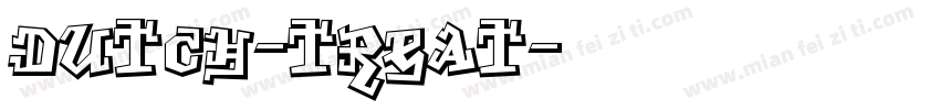 Dutch-Treat字体转换