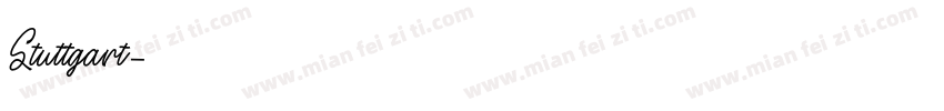 Stuttgart字体转换
