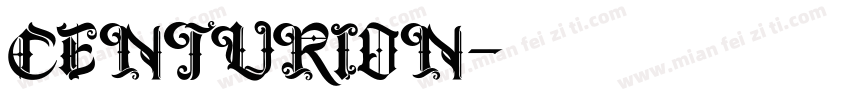 CENTURION字体转换