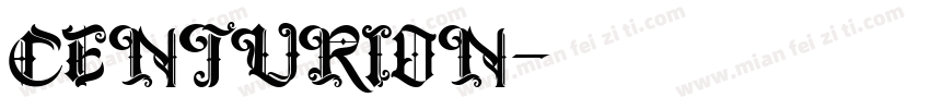 CENTURION字体转换