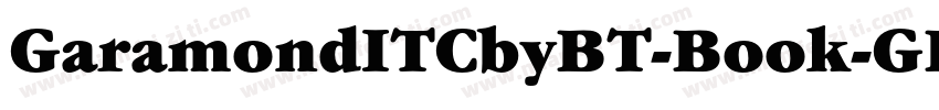 GaramondITCbyBT-Book-GBpc-EUC-H字体转换