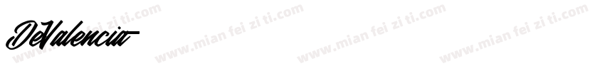 DeValencia字体转换