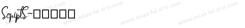 ScriptS字体转换