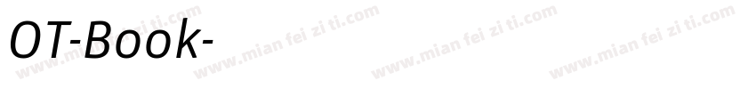 OT-Book字体转换