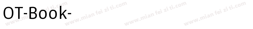 OT-Book字体转换