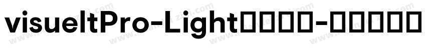visueltPro-Light字体下载字体转换
